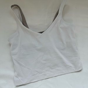 white lulu lemon align top